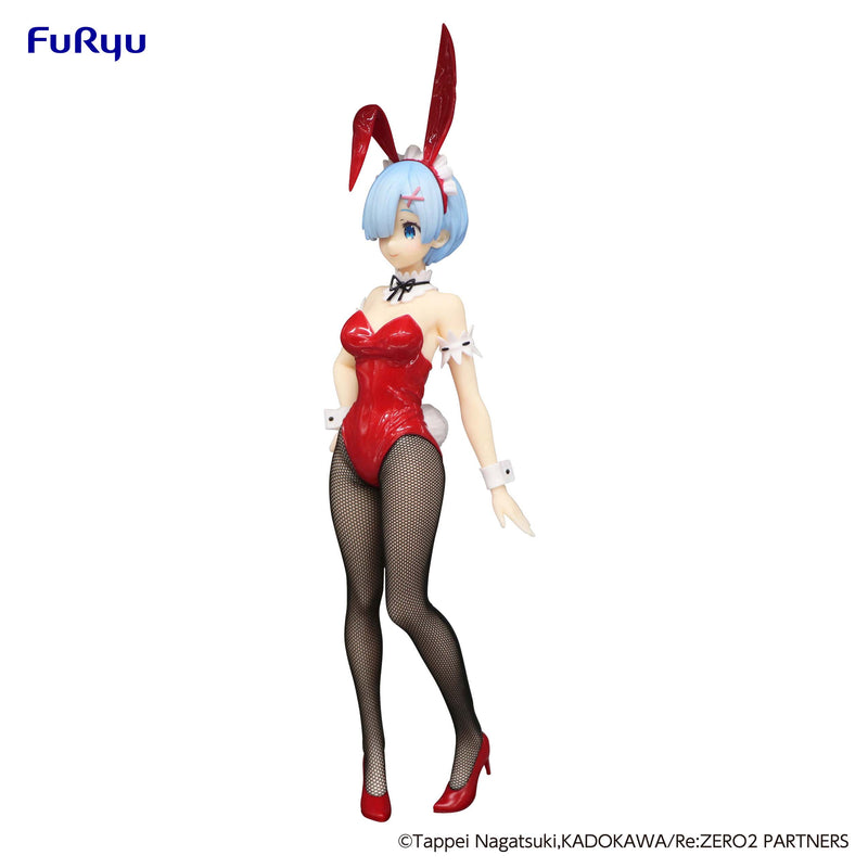 Re:ZERO -Starting Life in Another World- FuRyu BiCute Bunnies Figure Rem Red Color ver.