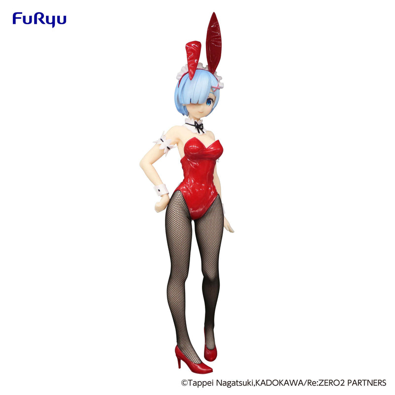 Re:ZERO -Starting Life in Another World- FuRyu BiCute Bunnies Figure Rem Red Color ver.