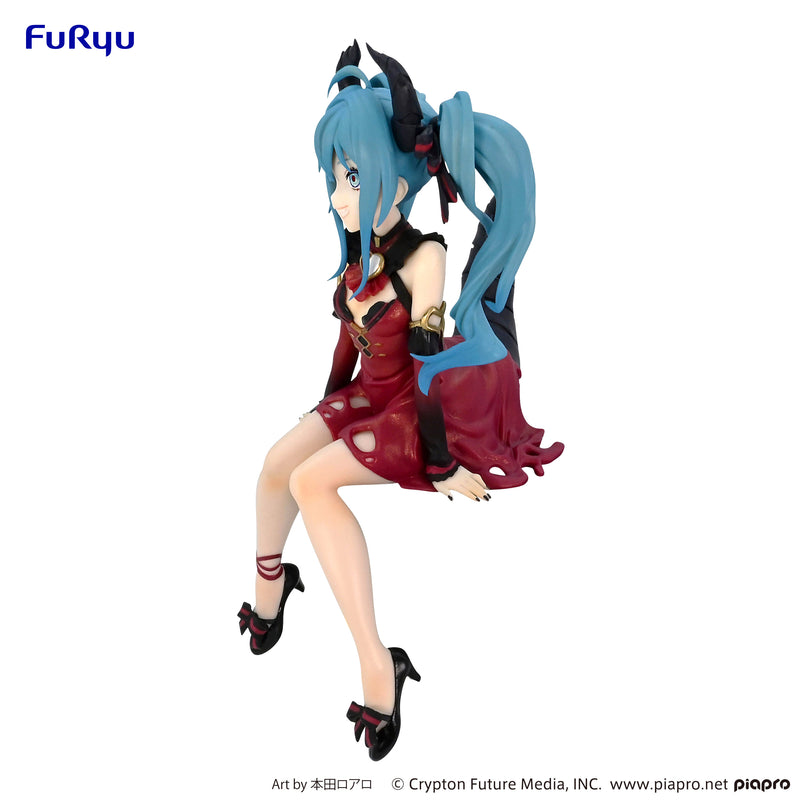 Hatsune Miku FuRyu Noodle Stopper Figure- Hatsune Miku・Villain・Red Color ver.