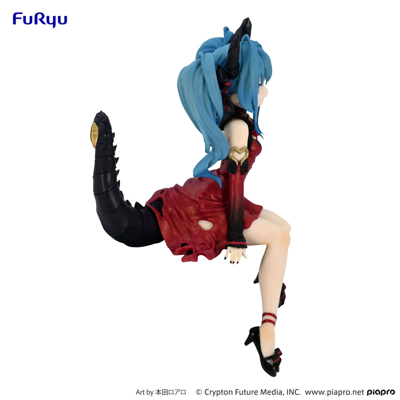 Hatsune Miku FuRyu Noodle Stopper Figure- Hatsune Miku・Villain・Red Color ver.