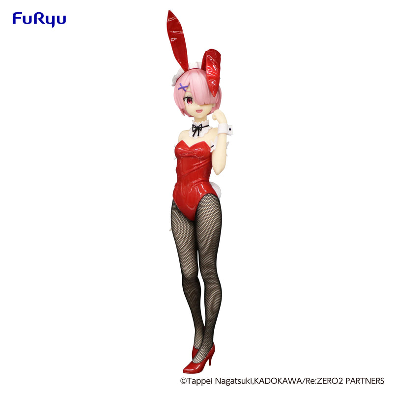 Re:ZERO -Starting Life in Another World- FuRyu BiCute Bunnies Figure Ram Red Color ver.