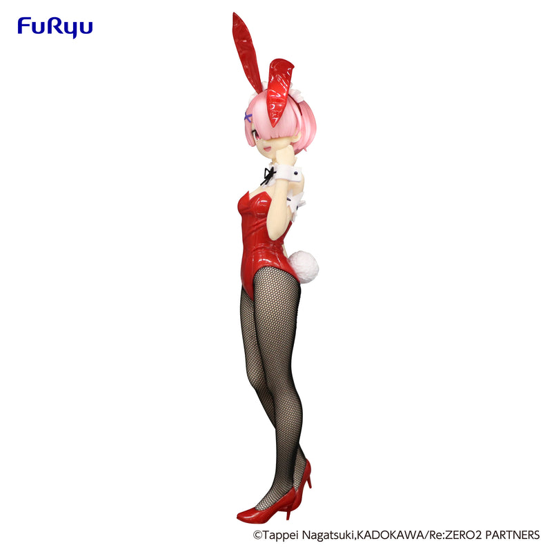 Re:ZERO -Starting Life in Another World- FuRyu BiCute Bunnies Figure Ram Red Color ver.