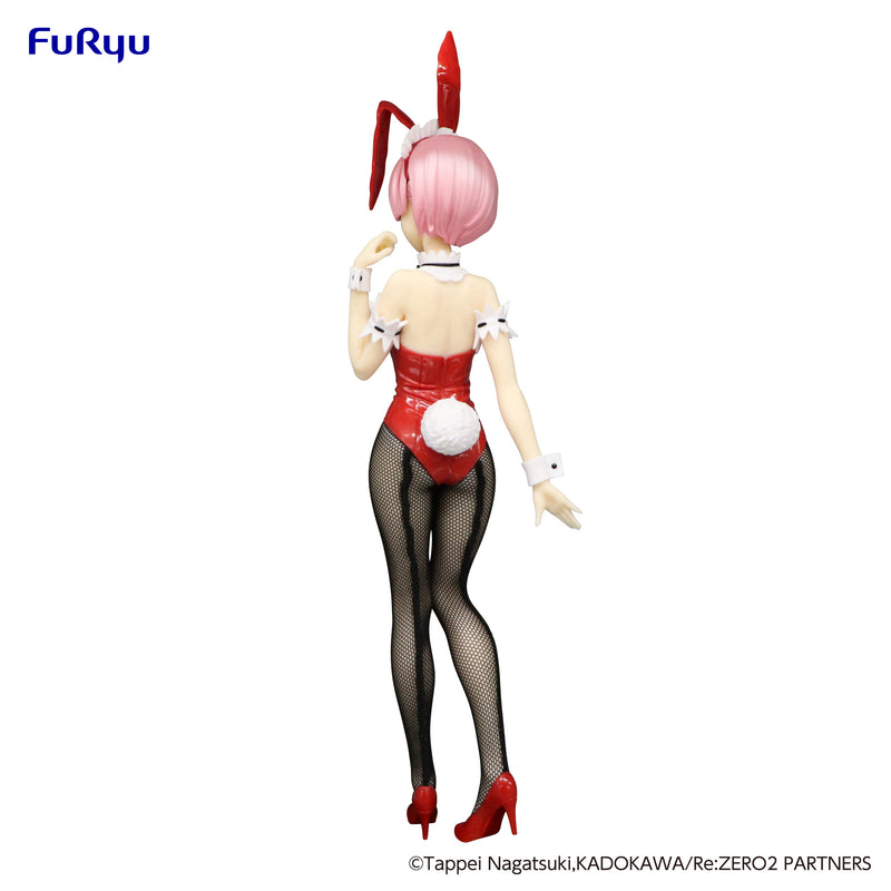 Re:ZERO -Starting Life in Another World- FuRyu BiCute Bunnies Figure Ram Red Color ver.