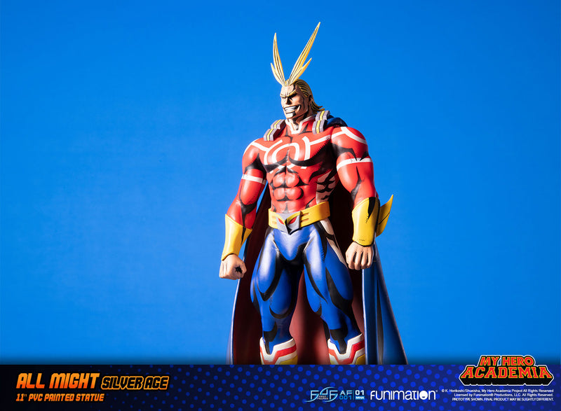 My Hero Academia First 4 Figures All Might Silver Age 11" PVC Statue