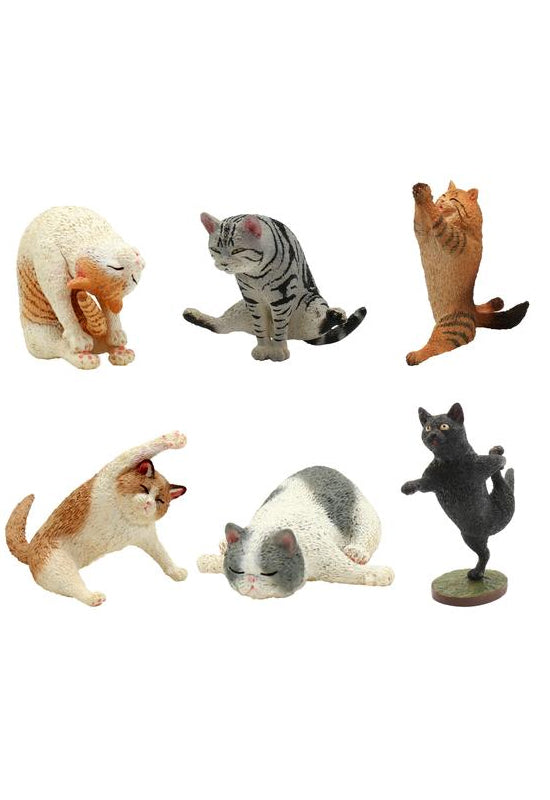 ANIMAL LIFE UNION CREATIVE Yoga Cat (1 Random Blind Box)