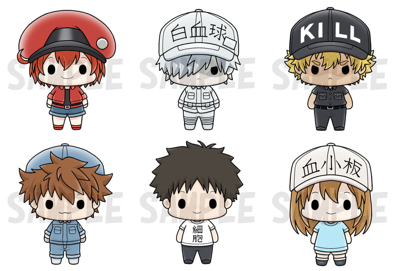 Cells at Work! MEGAHOUSE Chokorin Mascot (Set of 6 Characters)