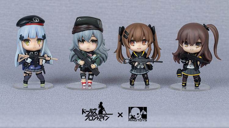 Dolls Frontline RingToys 404 Team Official Figure (Set of 4 Characters)
