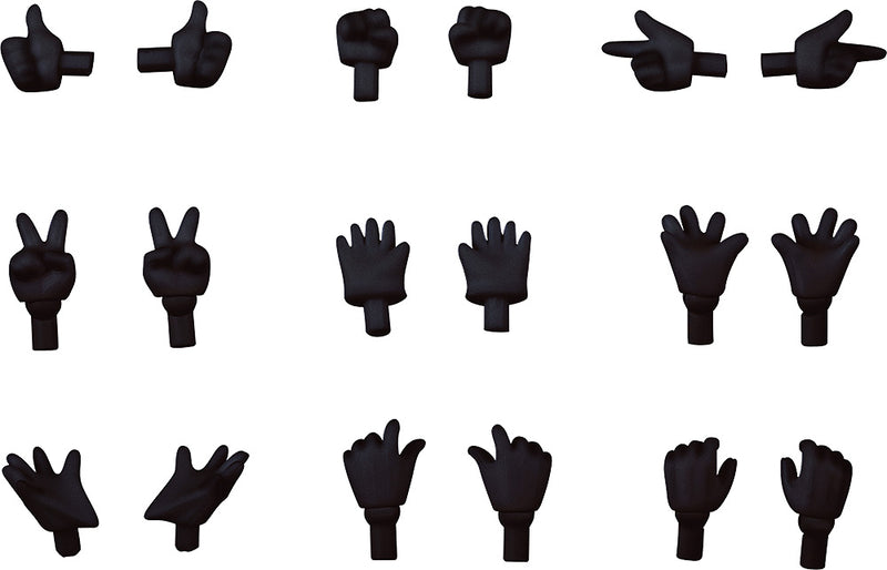 Nendoroid Doll: Hand Parts Set Gloves Ver. (Black)