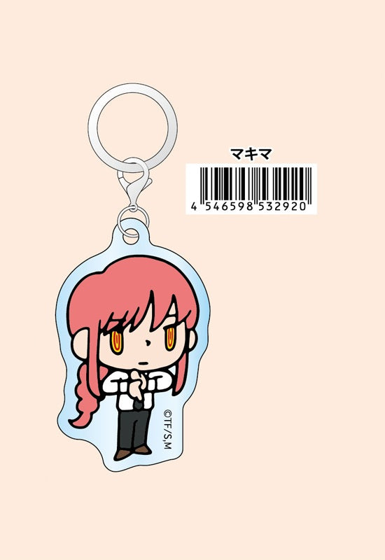 Chainsaw Man eye up Acrylic Marker Charm Makima