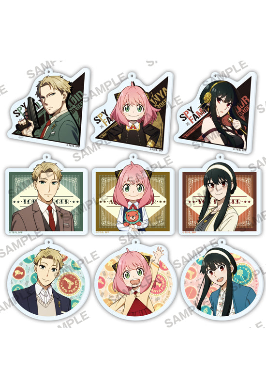 SPY x FAMILY KADOKAWA Acrylic Strap (Box of 9)