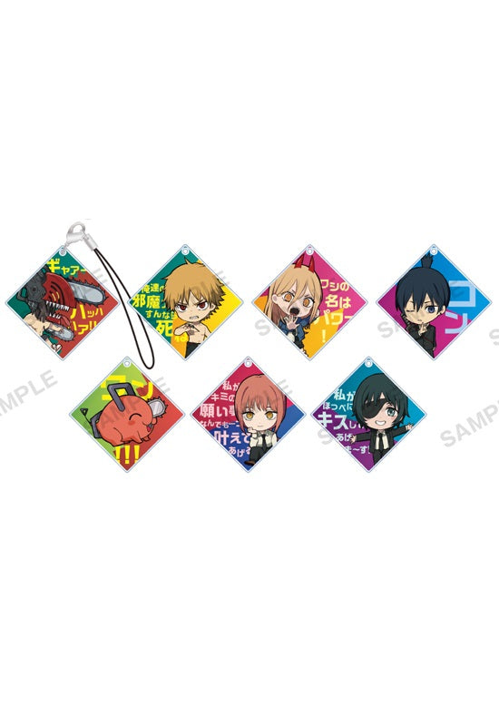 Chainsaw Man Bushiroad Creative Capsule Acrylic Strap with Words(1 Random)