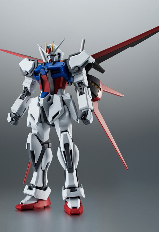 Gundam Mobile Suit SEED Bandai Robot Spirits Side MS  AQM/E-X01 Aile Striker & Effect Parts Set Ver. A.N.I.M.E. [C.E.]