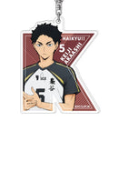 Haikyu!! Takaratomy Arts Initial Acrylic Key Chain 07 Akaashi Keiji IAK