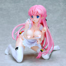 Kanojo x Kanojo x Kanojo（Her x her x her） Blackberry Orifushi Akina Naked with Apron 1/6 Polystone Statue White Version