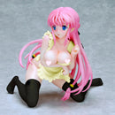 Kanojo x Kanojo x Kanojo（Her x her x her） Blackberry Orifushi Akina Naked with Apron 1/6 Polystone Statue Yellow Version