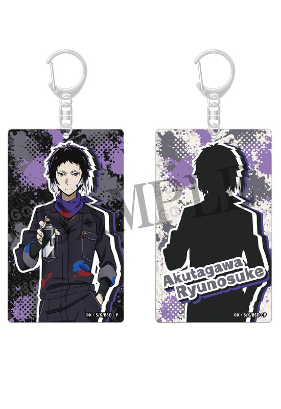 Bungo Stray Dogs Movic Changing Acrylic Key Chain Akutagawa Ryunosuke