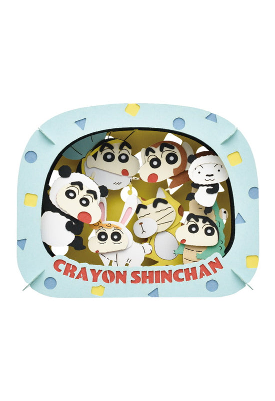 Crayon Shin-chan Ensky Paper Theater PT-257 Animal Shin-chan