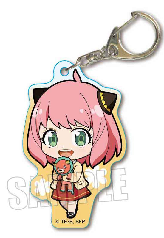 SPY x FAMILY Bell House TEKUTOKO Acrylic Key Chain Anya Forger (Casual Outfit)