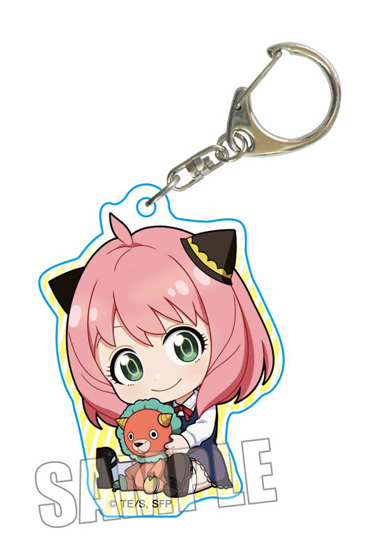 SPY x FAMILY Bell House GyuGyutto Acrylic Key Chain Anya Forger (Chimera-san)