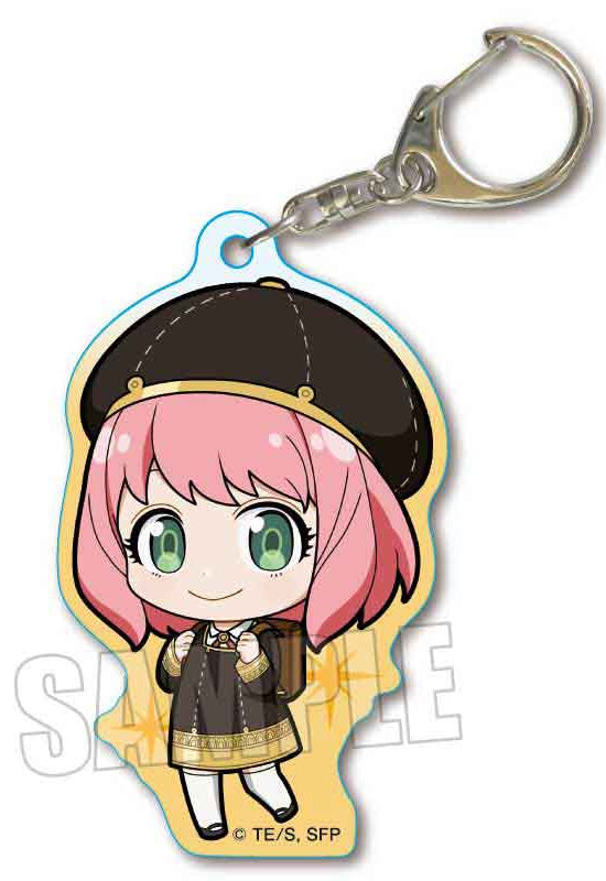 SPY x FAMILY Bell House TEKUTOKO Acrylic Key Chain Anya Forger (School Uniform)