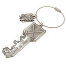 Attack on Titan (empty) Fake Key Ring Key Chain