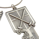Attack on Titan (empty) Fake Key Ring Key Chain