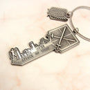 Attack on Titan (empty) Fake Key Ring Key Chain