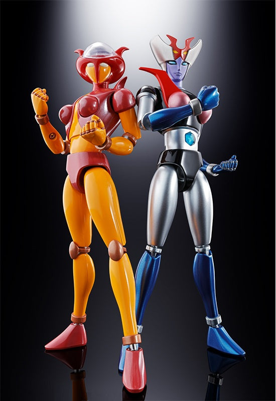 Mazinger Z Bandai Soul of Chogokin GX-08R Aphrodai A vs GX-09R Minerva X(JP)