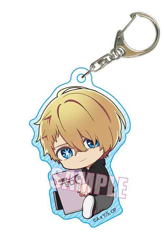 Oshi no Ko Bell House GyuGyutto Acrylic Key Chain Aqua (Casual Outfit)