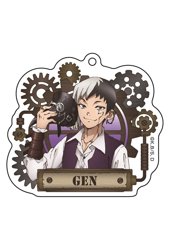 Dr. Stone Medicos Entertainment Original Illustration Acrylic Key Chain 2 Asagiri Gen