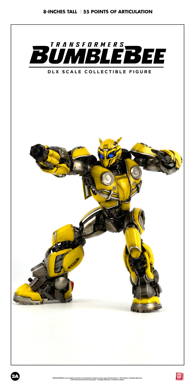 Transformers Hasbro x ThreeA BUMBLEBEE DLX Scale Collectible Series