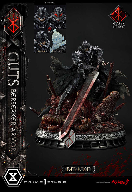 BERSERK Prime 1 Studio GUTS, BERSERKER ARMOR RAGE EDITION DELUXE VERSION