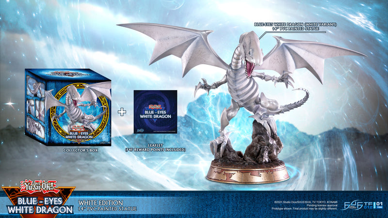 YU-GI-OH! First 4 Figures BLUE-EYES WHITE DRAGON (WHITE EDITION)