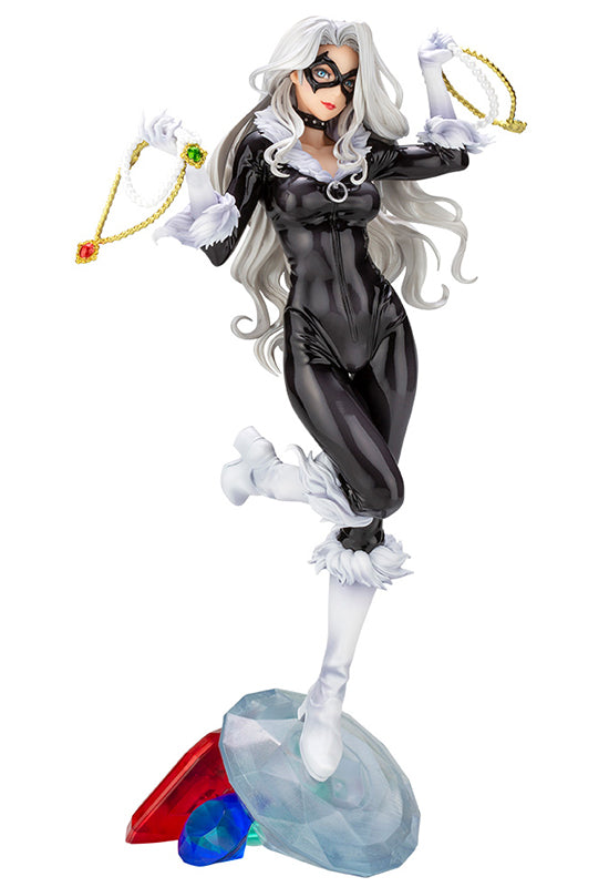 MARVEL Kotobukiya BLACK CAT STEALS YOUR HEART BISHOUJO STATUE