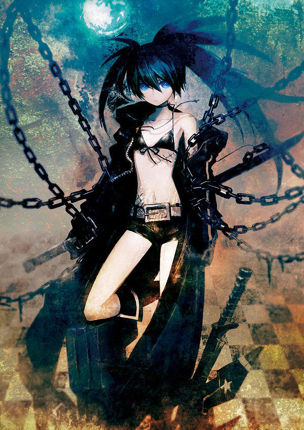 SP-040 Black Rock Shooter figma BLK Limited Edition w/ Artbook