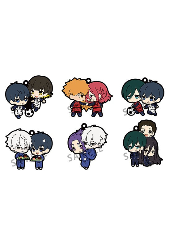 BLUE ROCK MEGAHOUSE Rubber Mascot Buddycolle (Set 6)