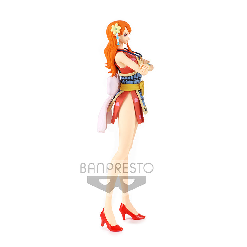 ONE PIECE Banpresto GLITTER & GLAMOURS NAMI WANOKUNI STYLE-II (ver.A)