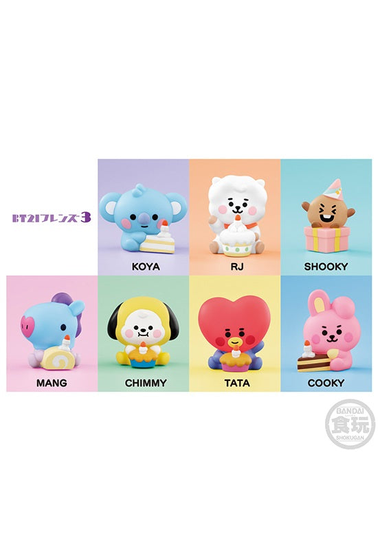 BT21 Bandai Friends 3(1 Random)