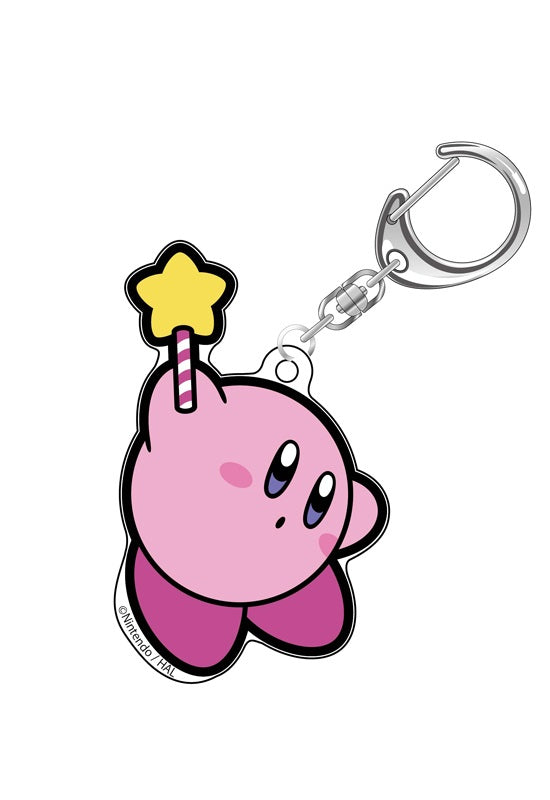 Kirby's Dream Land Twinkle 30th Glitter Key Chain B The Fountain of dream (Resale)