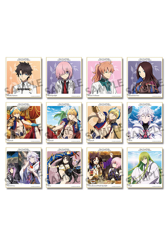 Fate/Grand Order Absolute Demonic Front: Babylonia HOBBY STOCK Trading Mini Shikishi vol.1 (Box of 12 Blind Pack)