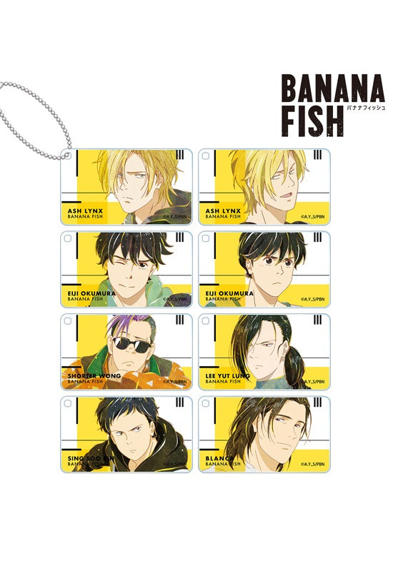 Banana Fish armabianca Trading Ani-Art Vol. 4 Square Acrylic Key Chain(1 Random)