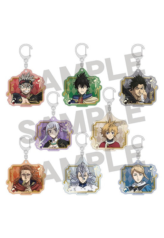 Black Clover: Sword of the Wizard King Crux Trading Acrylic Key Chain(1 Random)