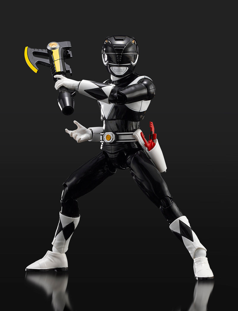 Mighty Morphin Power Rangers Flame Toys Furai Model Black Ranger