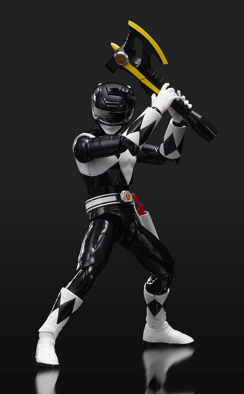 Mighty Morphin Power Rangers Flame Toys Furai Model Black Ranger