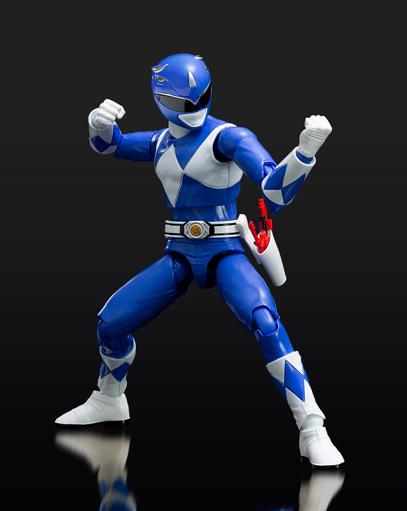 Mighty Morphin Power Rangers Flame Toys Furai Model Blue Ranger