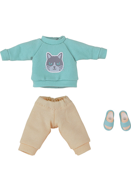 Nendoroid Doll Outfit Set: Sweatshirt and Sweatpants (Light Blue)