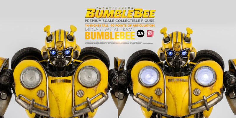 Transformers Hasbro x ThreeA BUMBLEBEE PREMIUM SCALE COLLECTIBLE FIGURE
