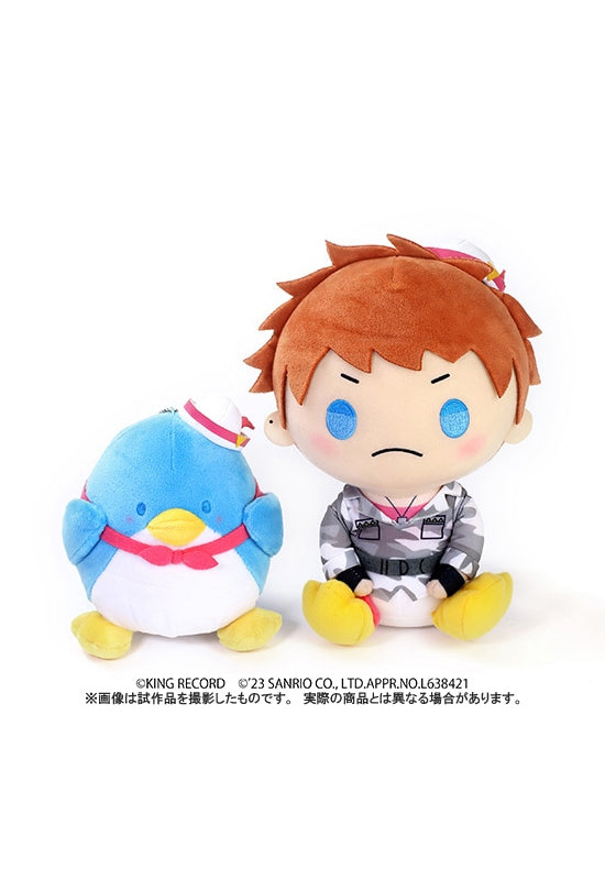 Hypnosismic -Division Rap Battle- Movic Sanrio Nakayoku Edit Plush Set Busujima Mason Rio x Tuxedosam