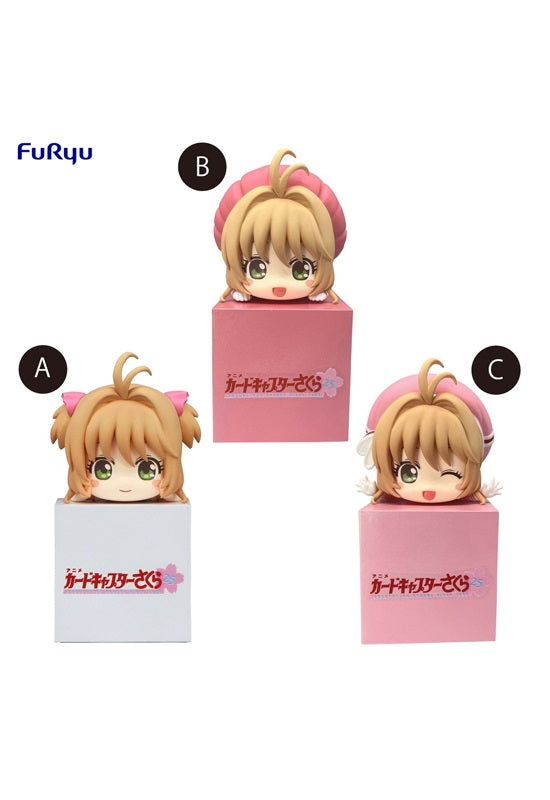 CARDCAPTOR SAKURA 25 FuRyu Hikkake Figure Sakura /Hikkake Figure Sakura A Normal /B Smile /C Wink set