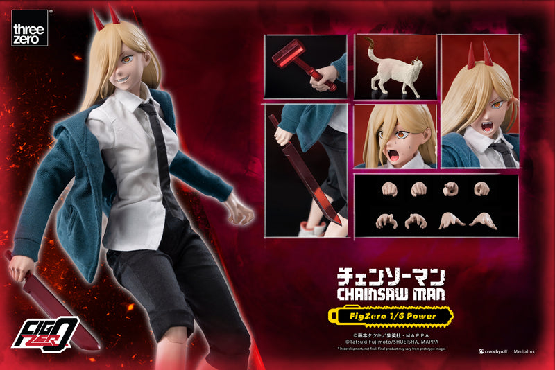 CHAINSAW MAN Threezero FigZero 1/6 Power